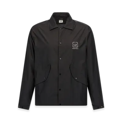 C.P. Company "Metropolis Series Pertex" Overshirt "Black"