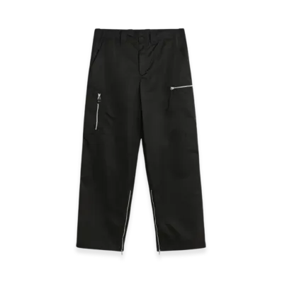 OUR LEGACY Tactical Cargo "Black High Gloss Sateen"