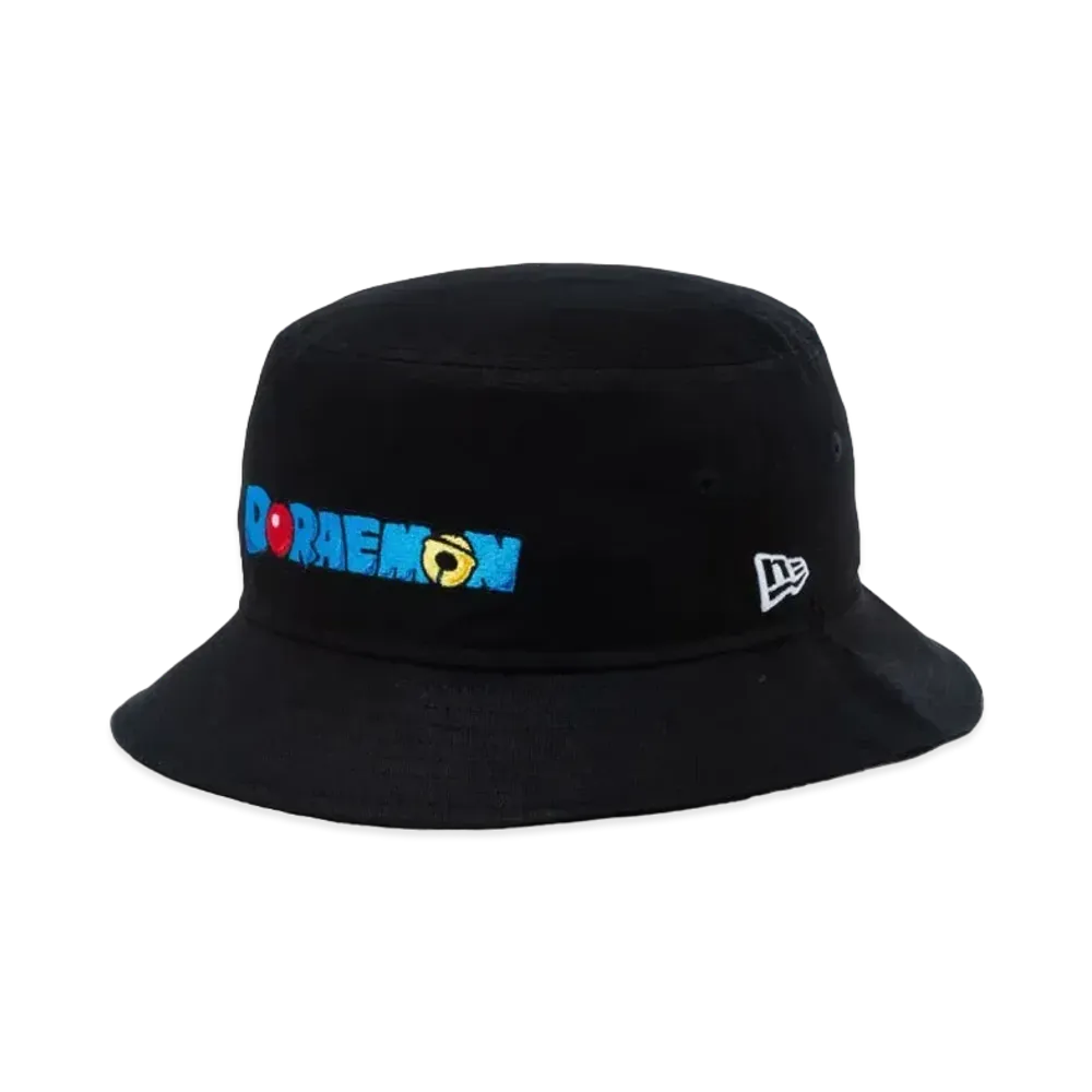 NEW ERA x Doraemon Bucket01 Woven Patch "Black"