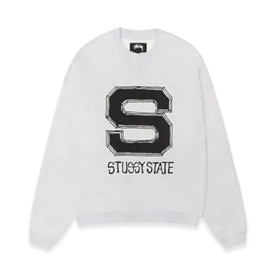 Stussy State Crew "Ash Heather"