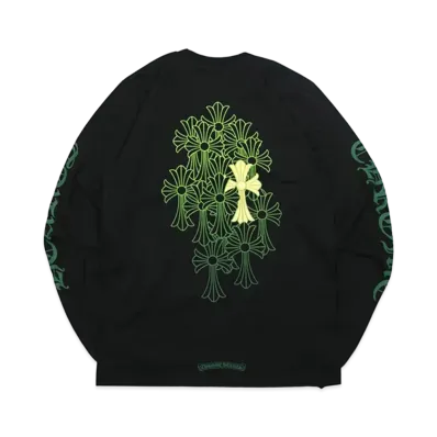 Chrome Hearts Cemetery Cross L/S T-Shirt "Black"