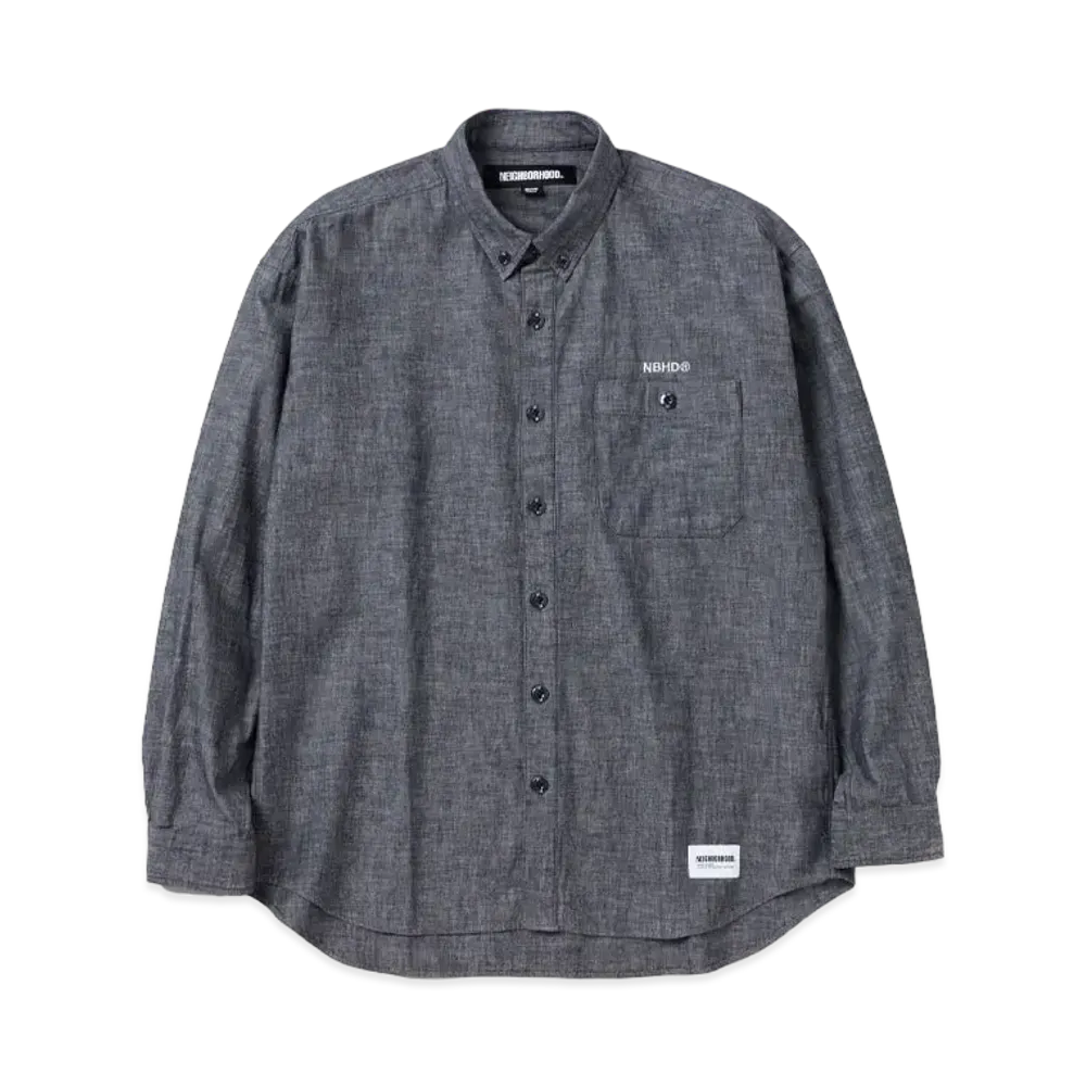 NEIGHBORHOOD Chambray BD Shirt LS "Black"