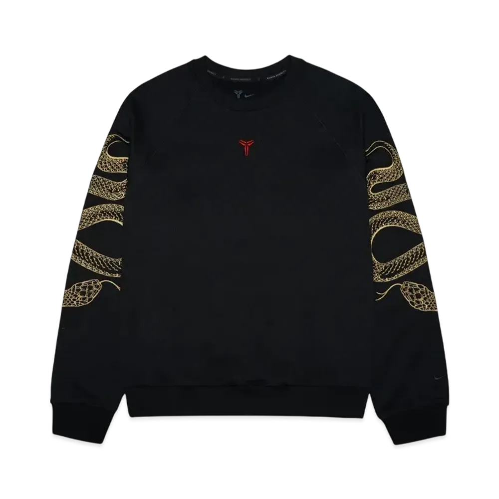 Nike Kobe Year of Mamba Therma-FIT Basketball Crewneck Sweatshirt "Black"