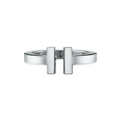 Tiffany & Co. Tiffany T Square Ring "White Gold"