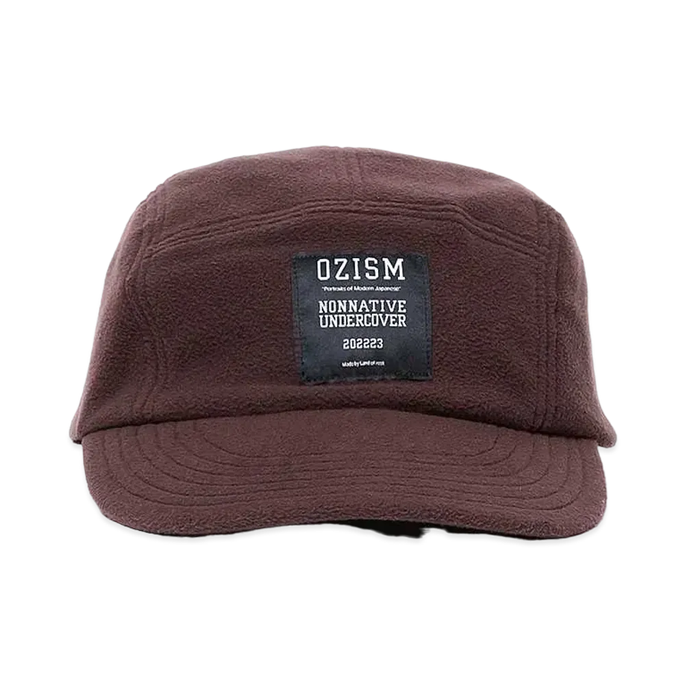 UNDERCOVER x nonnative OZISM Monk Jet Cap Poly Fleece Polartec Windpro "Brown"