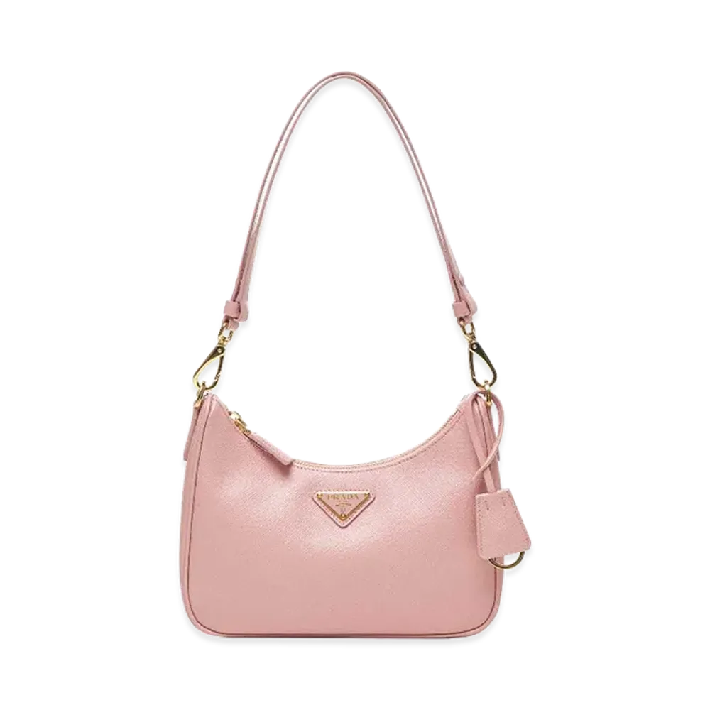PRADA Women's 'Re-Edition' Mini Shoulder Bag "Pink"