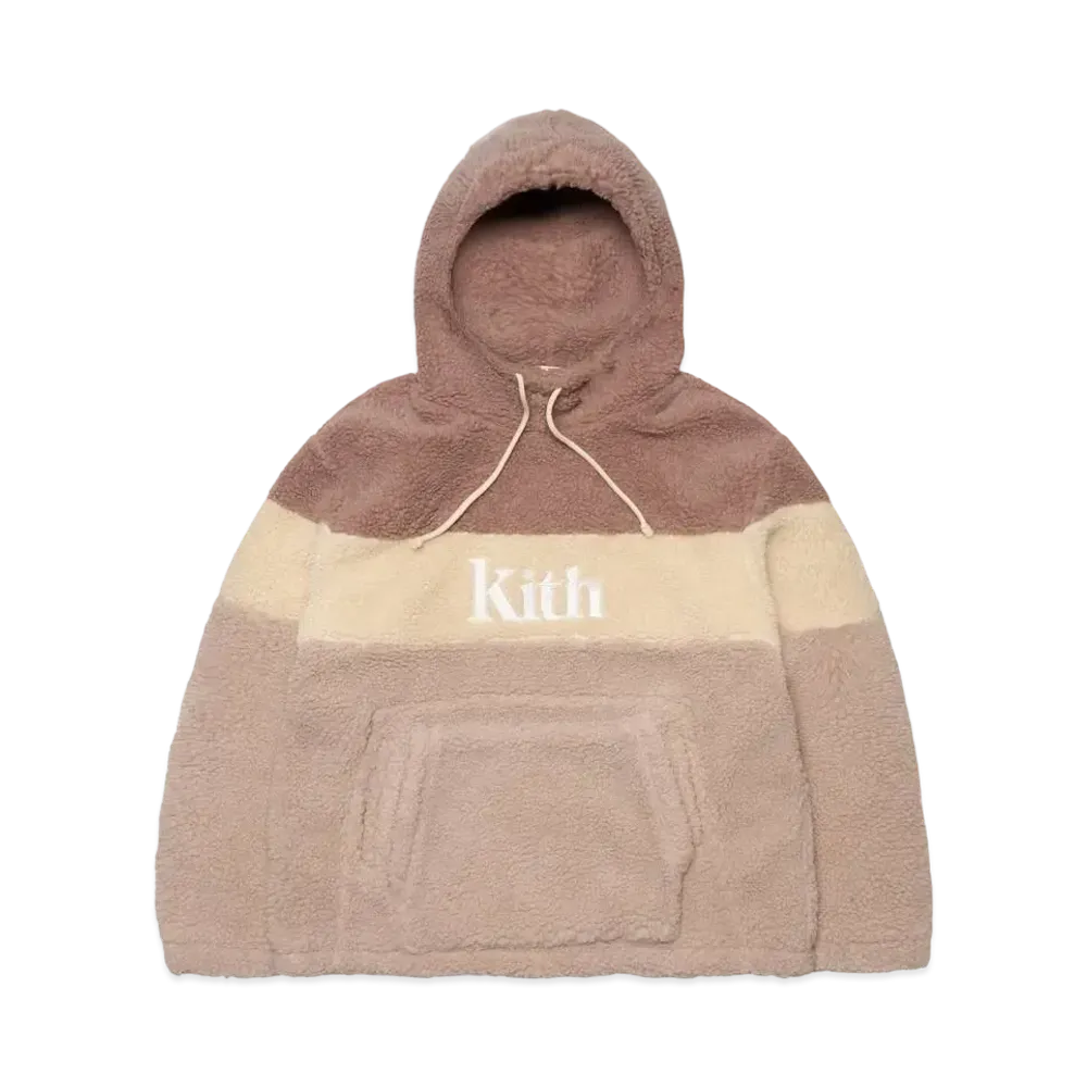 Kith Sherpa Double Pocket Hoodie "Molecule"