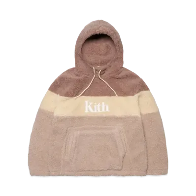 Kith Sherpa Double Pocket Hoodie "Molecule"