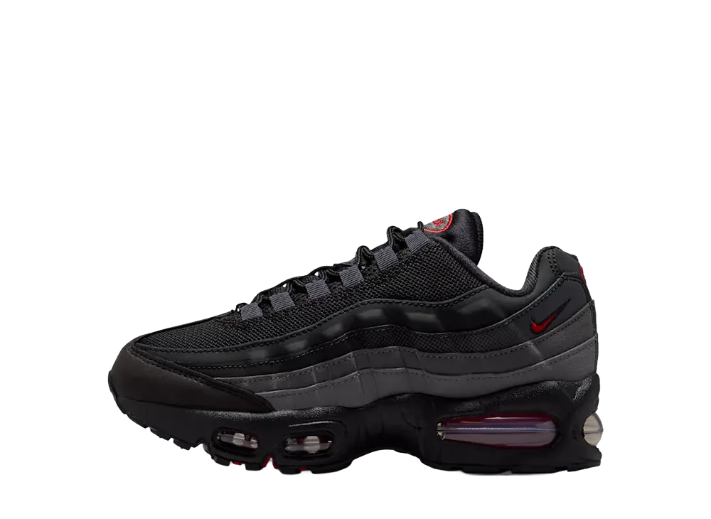Nike GS Air Max 95 Big Bubble "Black/Anthracite"
