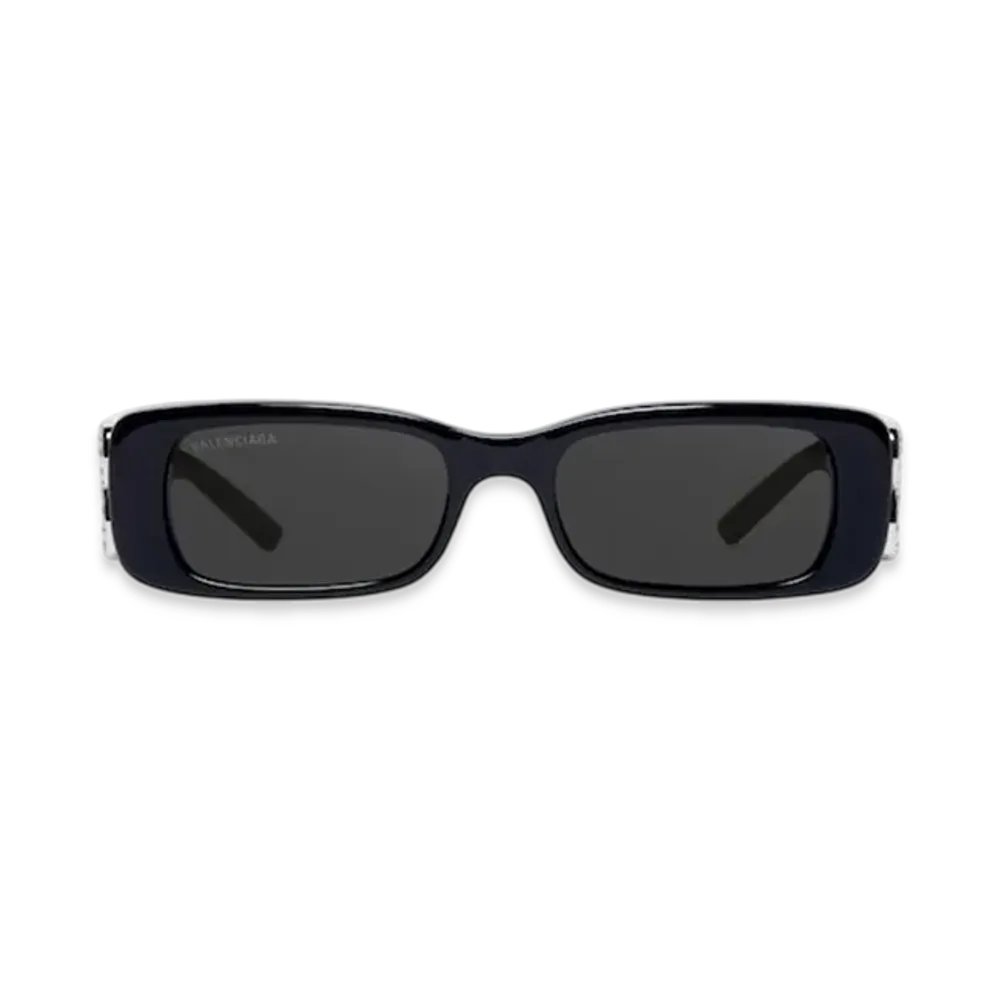 BALENCIAGA Dynasty Rectangle Sunglasses "Black"