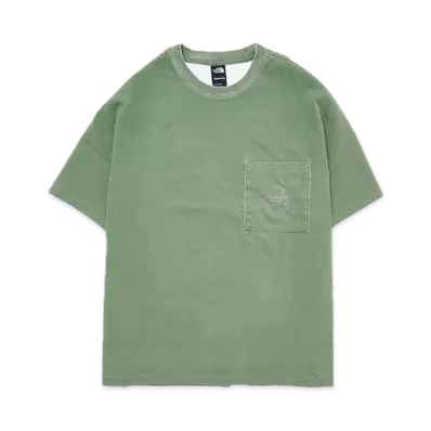 Supreme x The North Face Pigment Printed Pocket Tee "Olive"