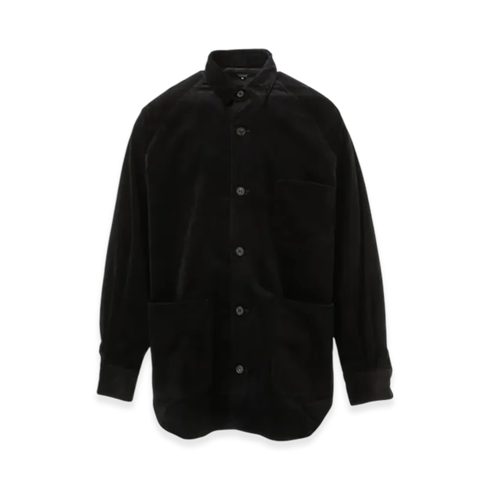 COMME des GARCONS HOMME Corduroy Raglan Shirt "Black"