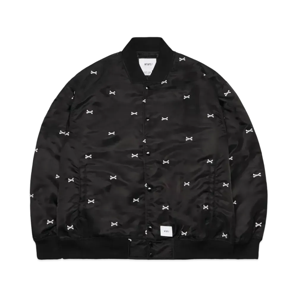 WTAPS Team / Jacket / Nylon. Twill. Textile "Black"