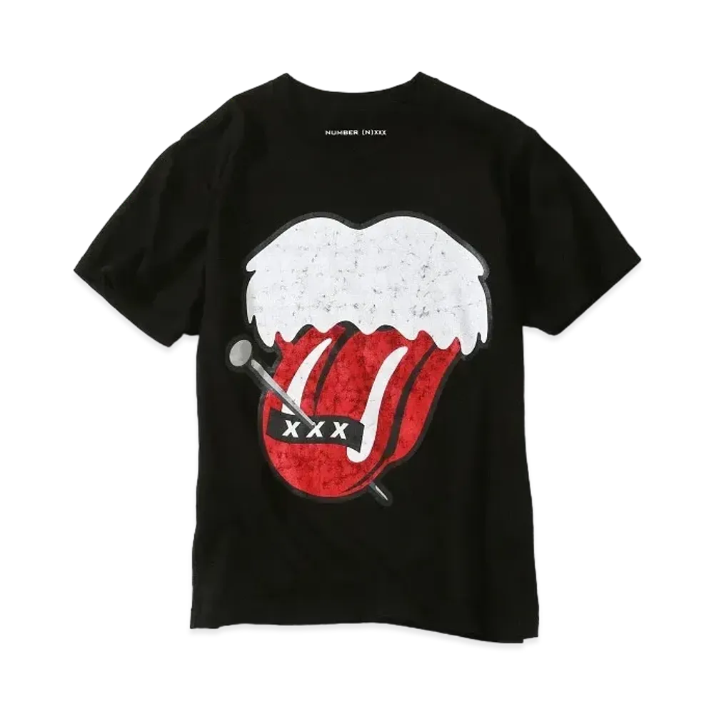 GOD SELECTION XXX x NUMBER (N)INE T-SHIRT "Black"