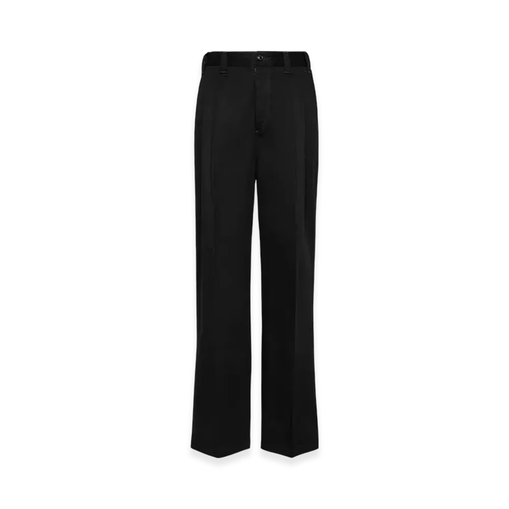 Maison Margiela Men's Skater Chino Trousers "Black"