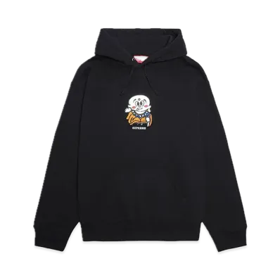 Supreme AOI Buddha Hooded Sweatshirt "Black"