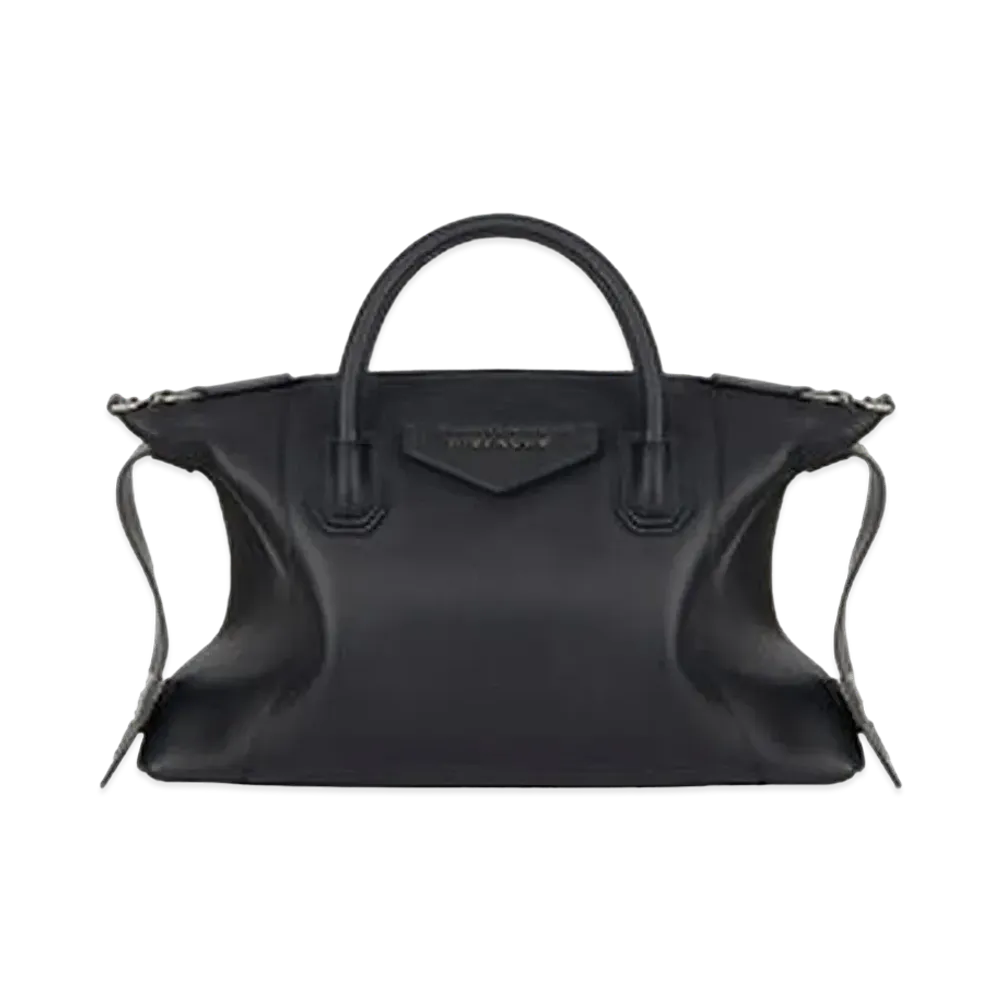 GIVENCHY Small Antigona Soft Bag in Smooth Leather "Black"