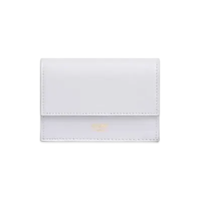 CELINE Folded Wallet in Smooth Calfskin "Light Gray"