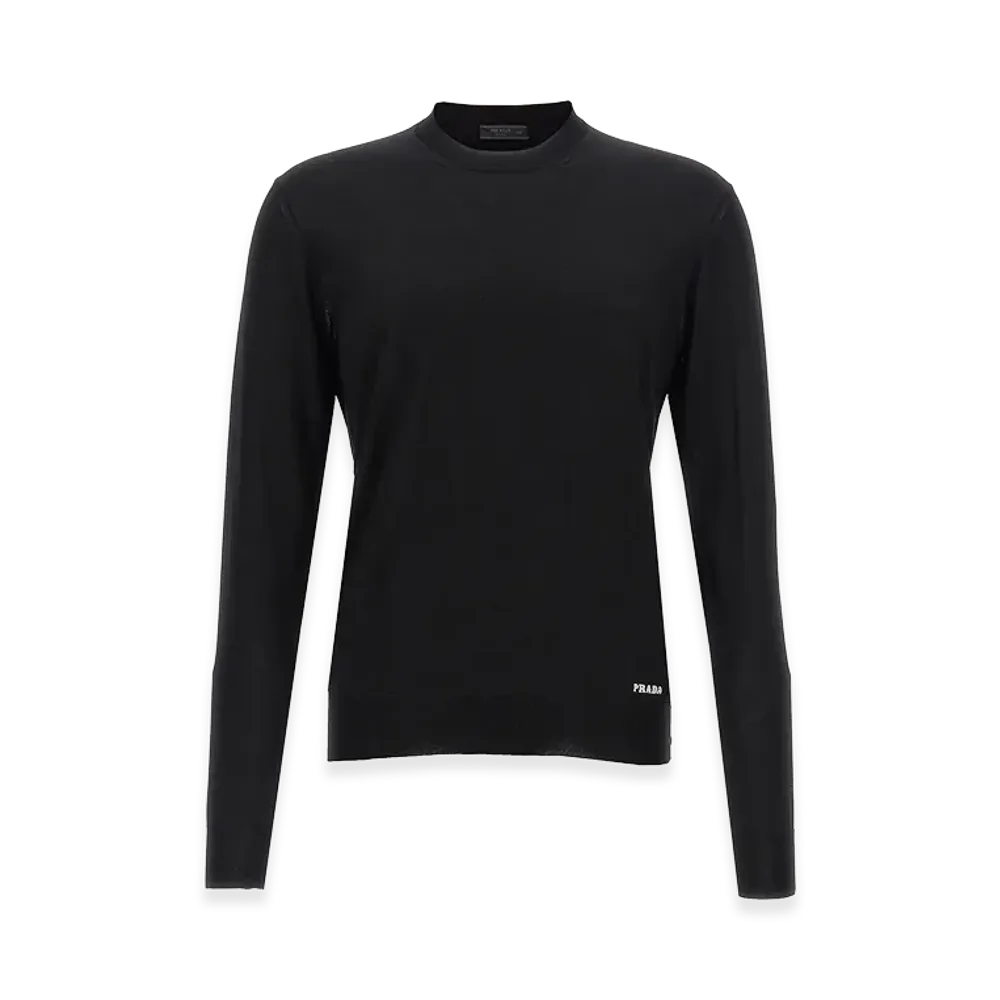 PRADA Silk Sweater "Black"