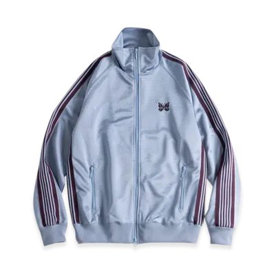 NEEDLES x Freaks Store Track Jacket Poly Smooth "Sax Blue"