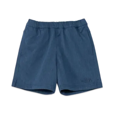 The North Face Kids Toddler Stretch Denim Shorts "Light Indigo"