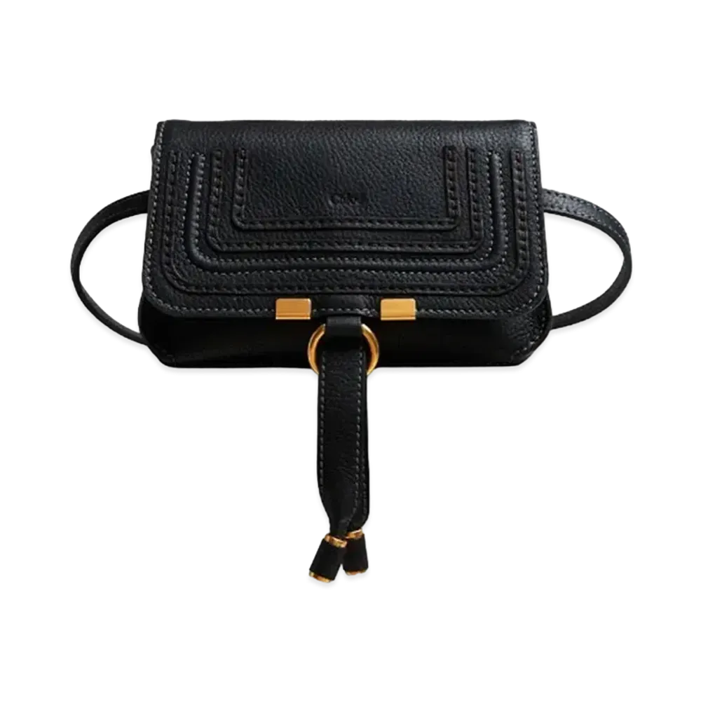 Chloe Marcie Belt Bag "Black"