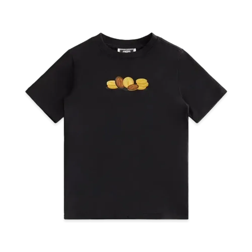 Kith Kids Treats Hanukkah Gelt Coins Tee "Black"
