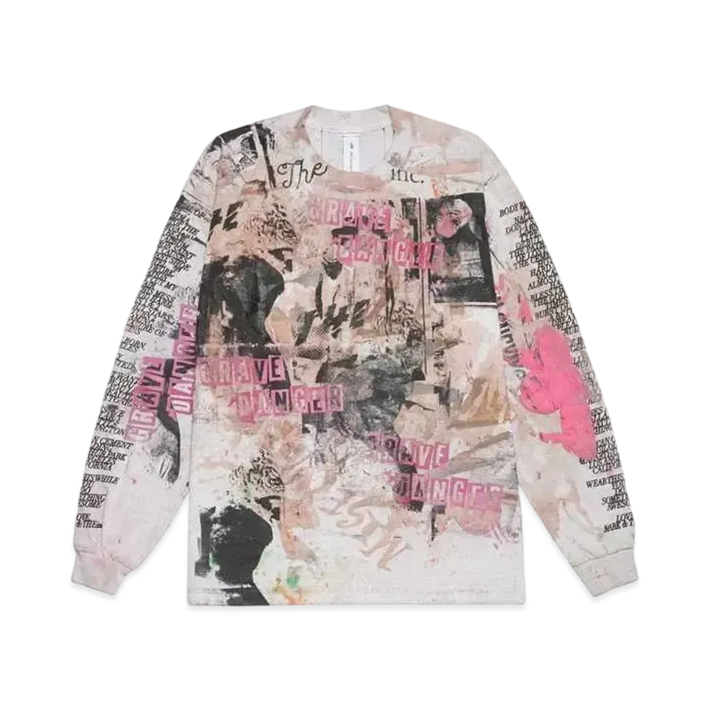THE INCORPORATED USED LS T-SHIRT "TIE DYE" SIZE M
