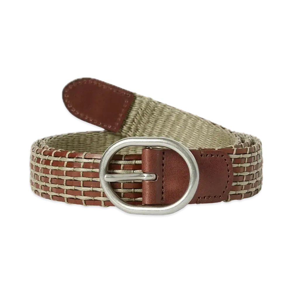 thisisneverthat Multicolor Woven Belt "Beige"