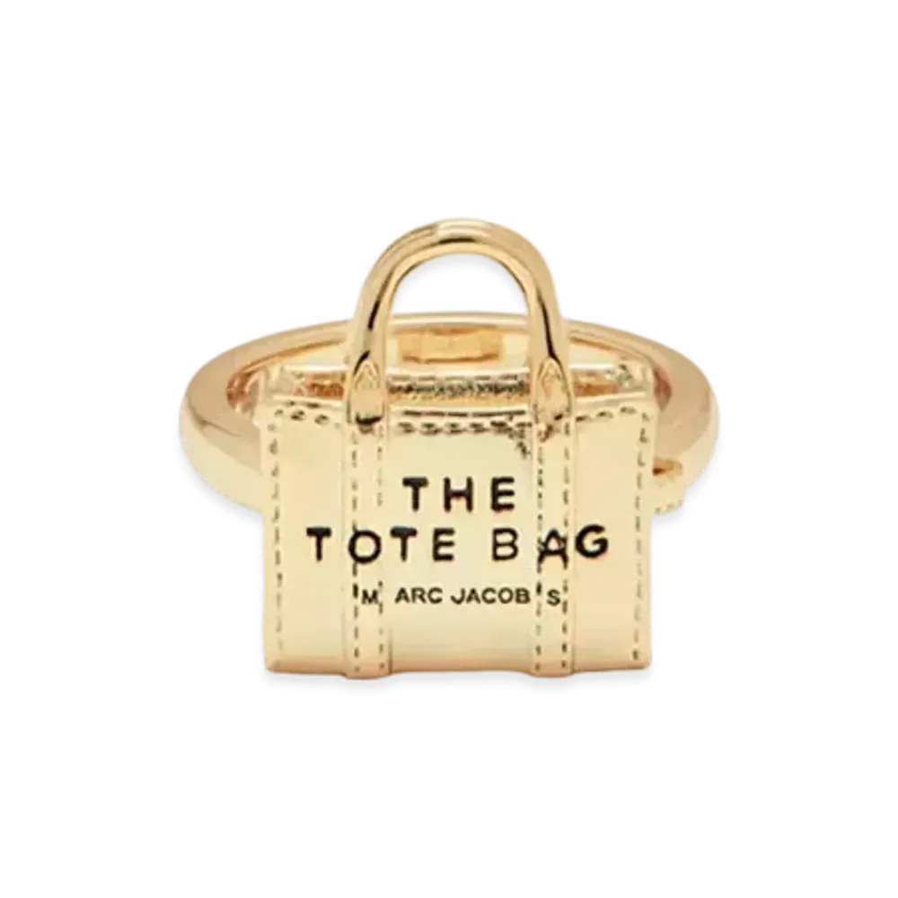Marc Jacobs Mini Icon Tote Bag Ring "Gold"