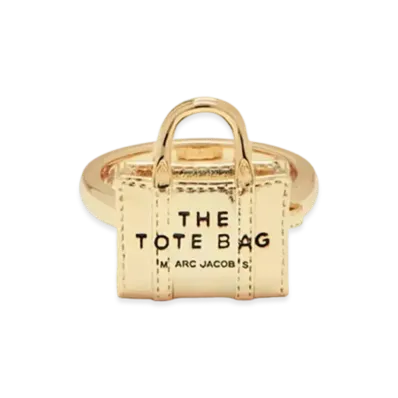 Marc Jacobs Mini Icon Tote Bag Ring "Gold"