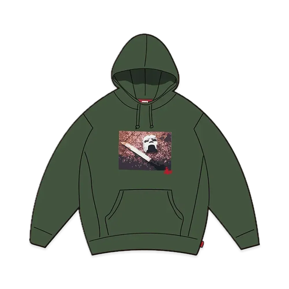 Supreme Mf Doom Hooded Sweatshirt "Dark Olive"