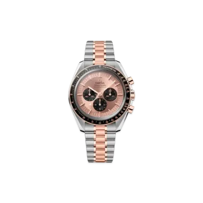 OMEGA Speedmaster Moon Watch Professional Co-Axial Master Chronometer 42MM "Stainless Steel/Sedona Gold/Pink" 310.20.42.50.99.001