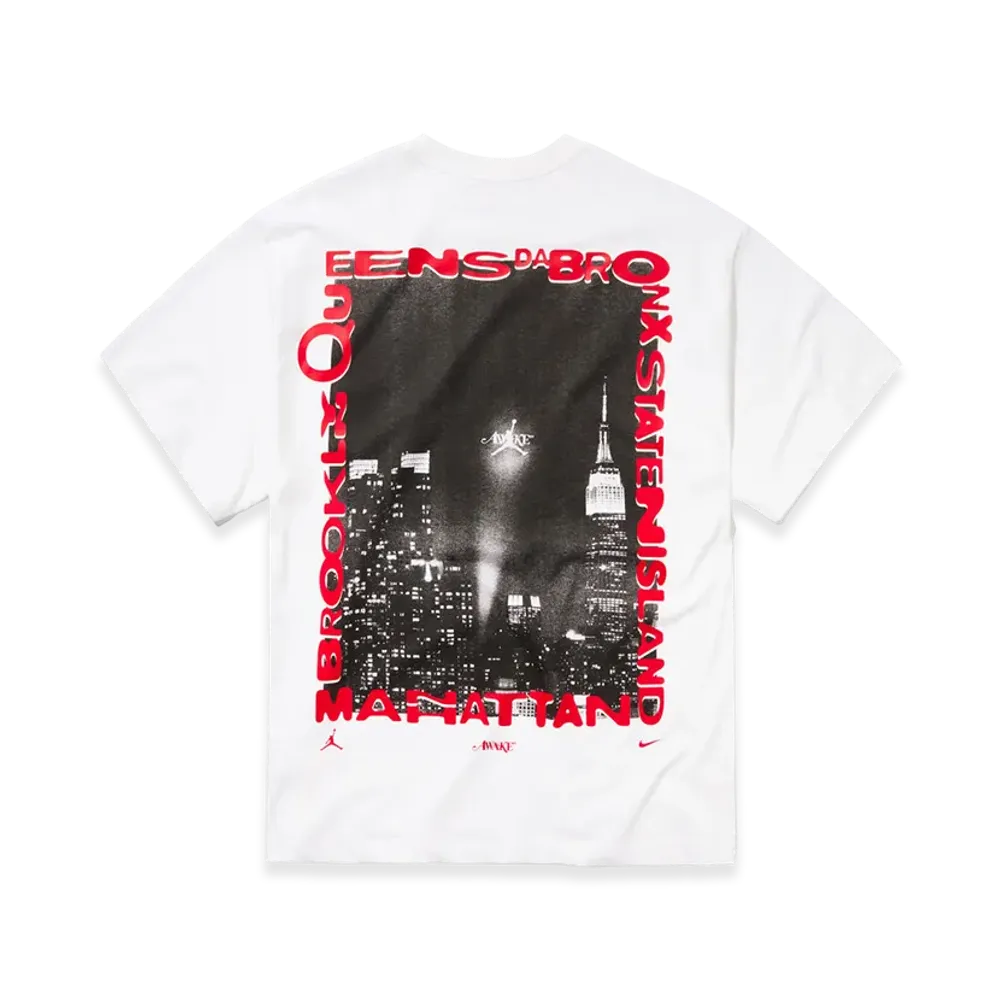 AWAKE NY x Jordan 5 Borough Tee "White"