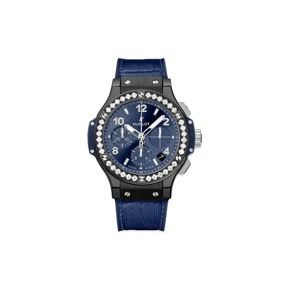 HUBLOT Big Bang Ceramic Blue Diamonds 41mm
