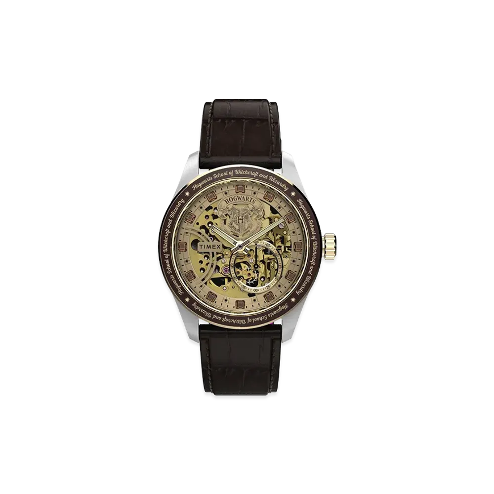 TIMEX x Harry Potter Waterbury Heritage Automatic "Brown"