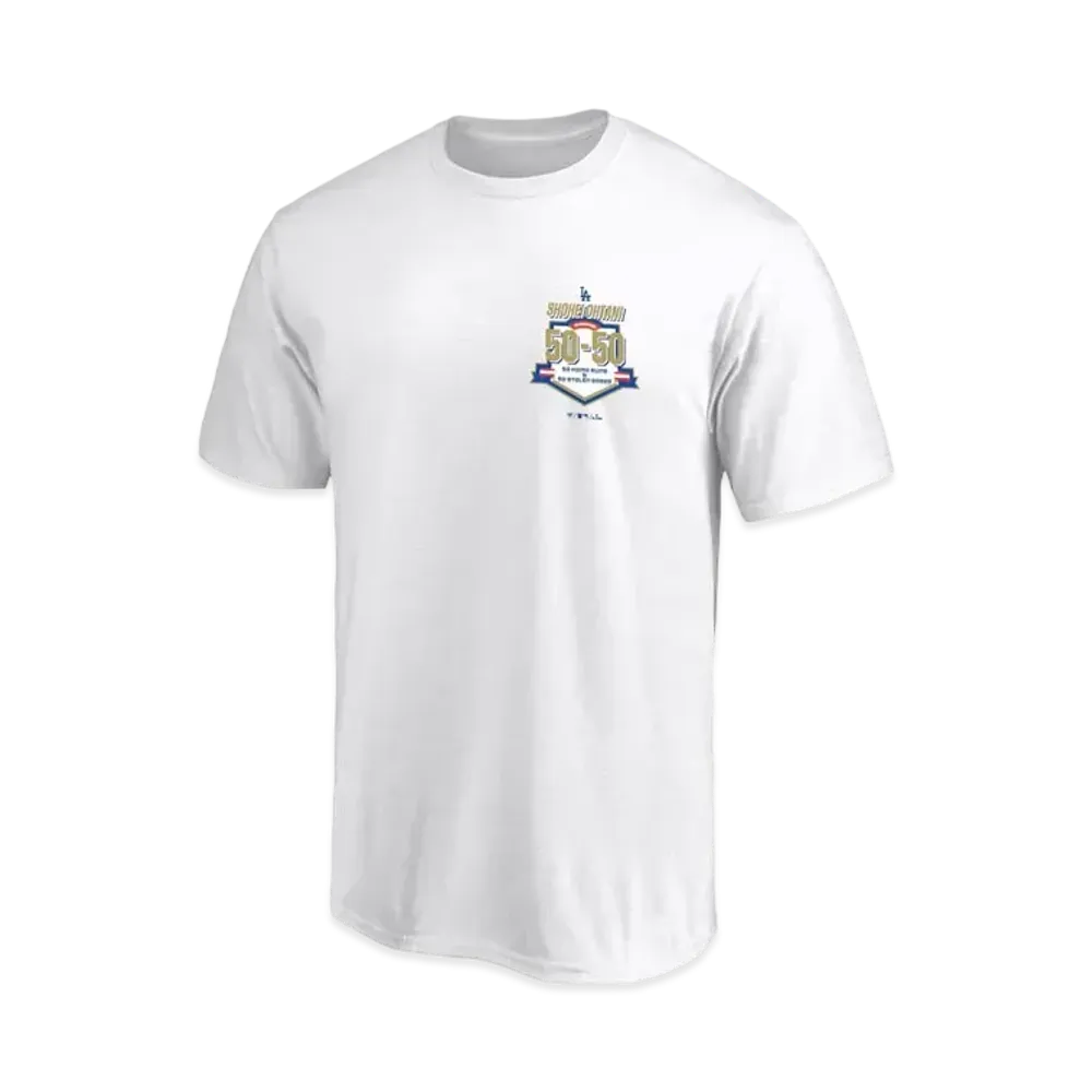 MLB Los Angeles Dodgers Shohei Ohtani 50-50 Name & Number T-Shirt "White"