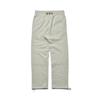 THE REAL McCOY'S Usn Sweatpants / Usn "Snow Grey"