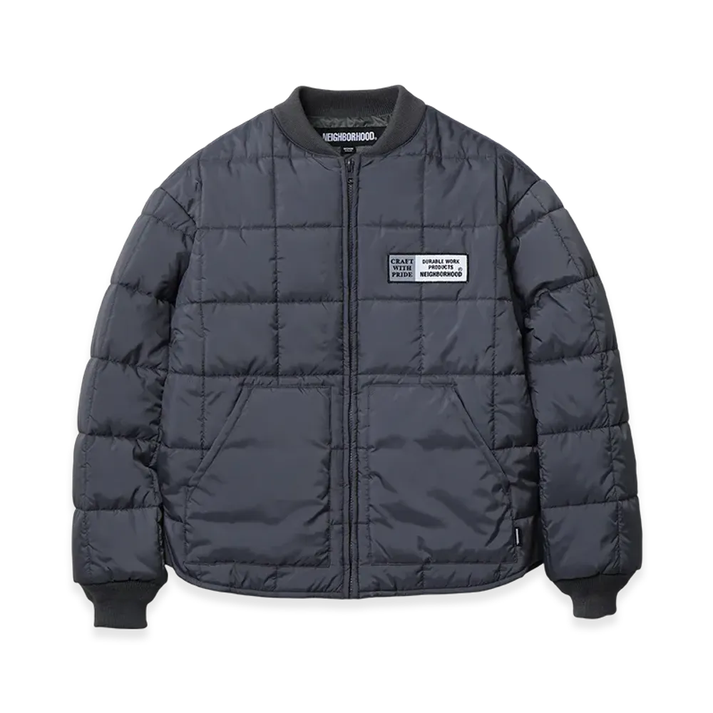 NEIGHBORHOOD Reversible Padded Jacket "Gray"
