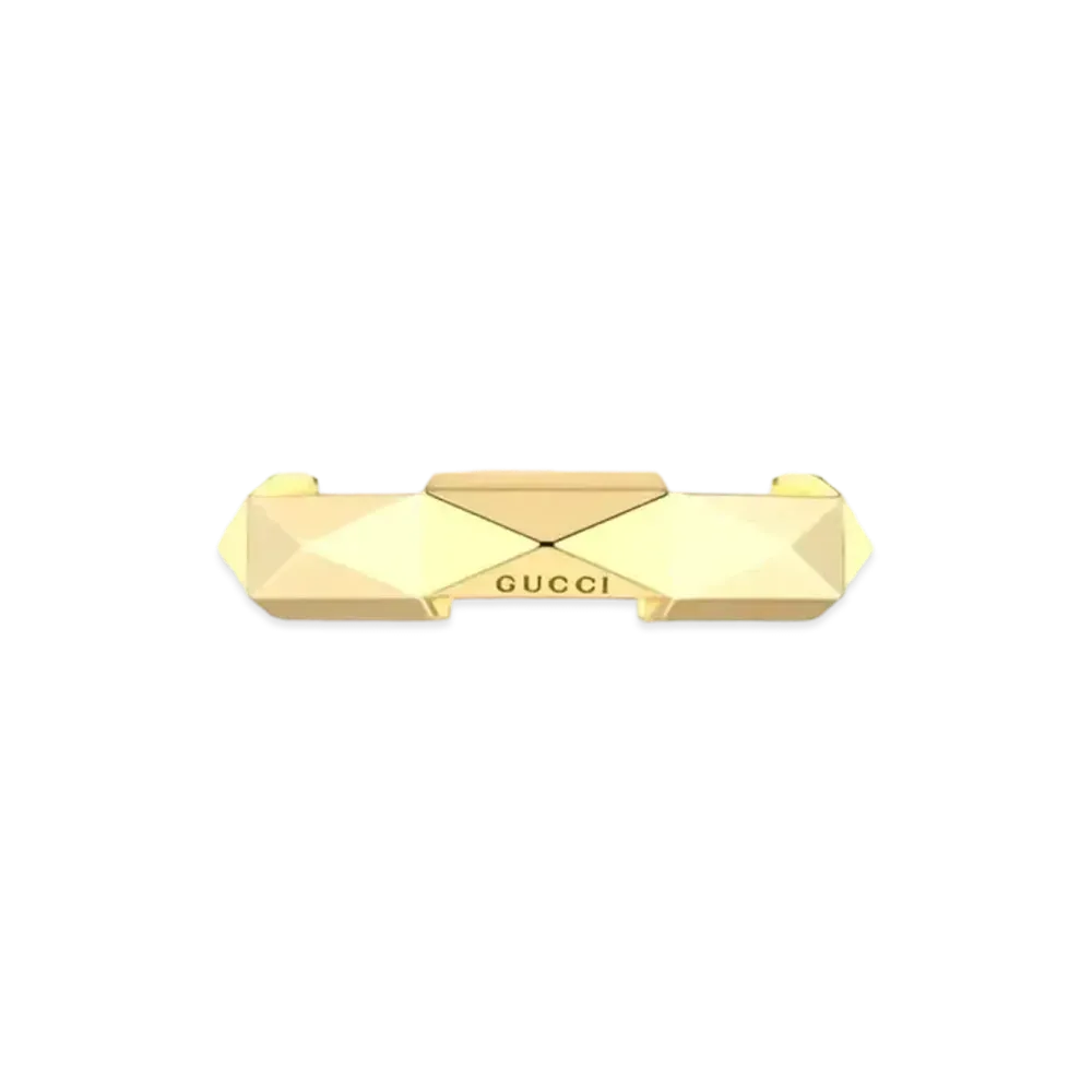GUCCI Link To Love Studs Ring "Gold"