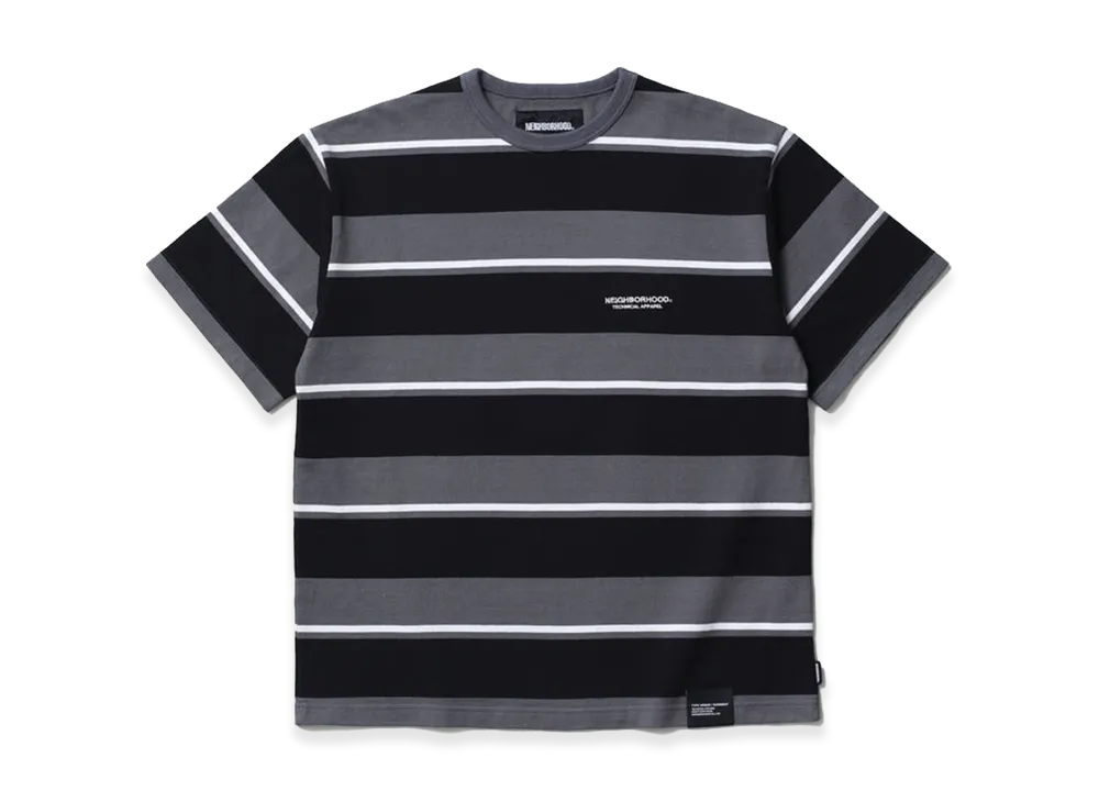 NEIGHBORHOOD Border Crew Neck SS "Gray"