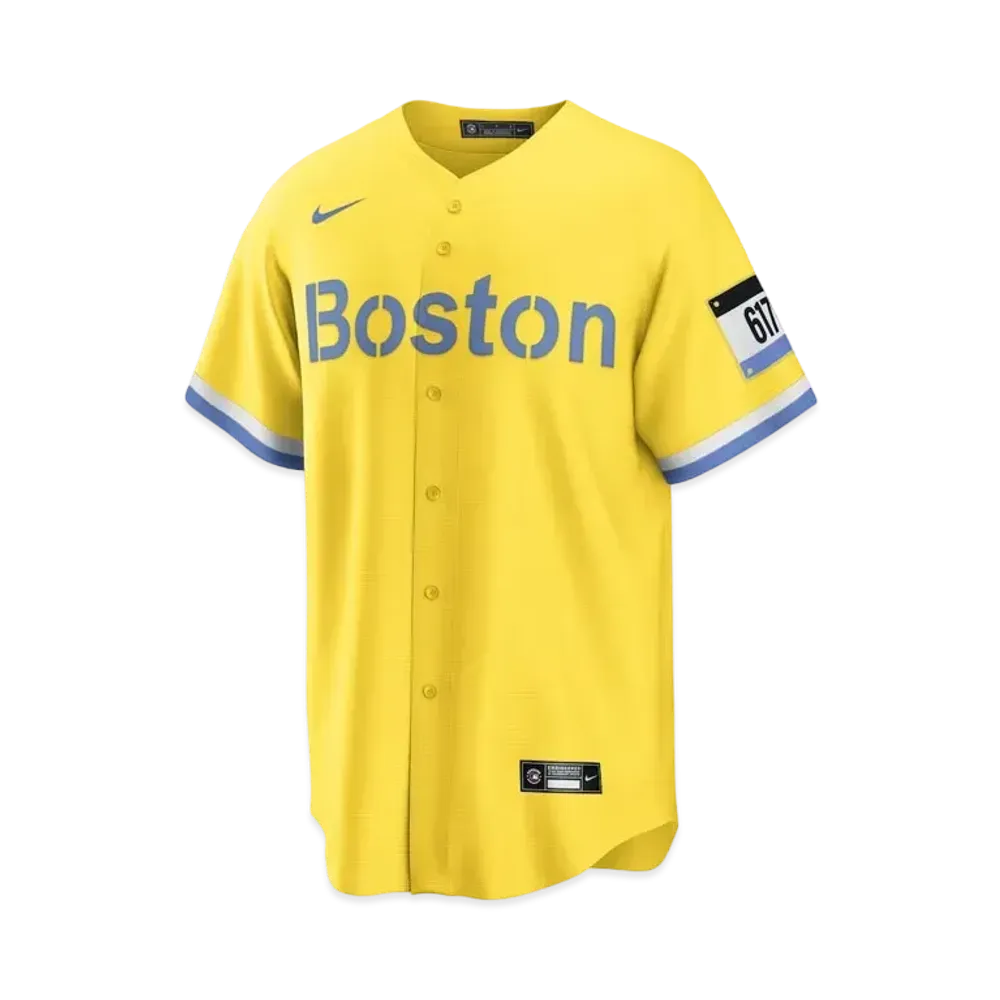 MLB x Nike Replica Jersey City Connect Boston Red Sox "Yellow"
