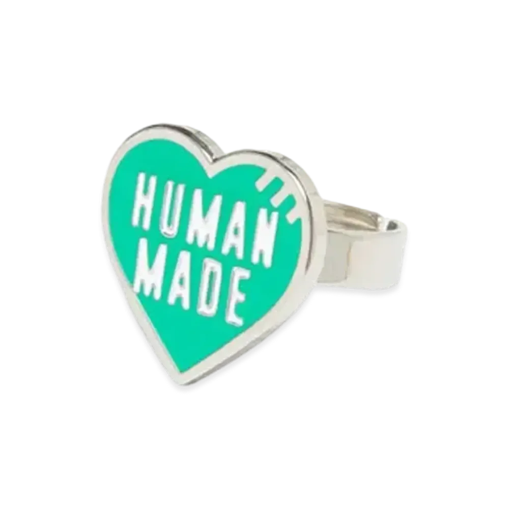 HUMAN MADE HEART RING "Green"