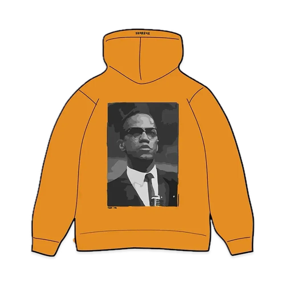 Supreme Malcolm Hooded Sweatshirt "Gold"