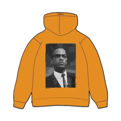 Supreme Malcolm Hooded Sweatshirt "Gold"