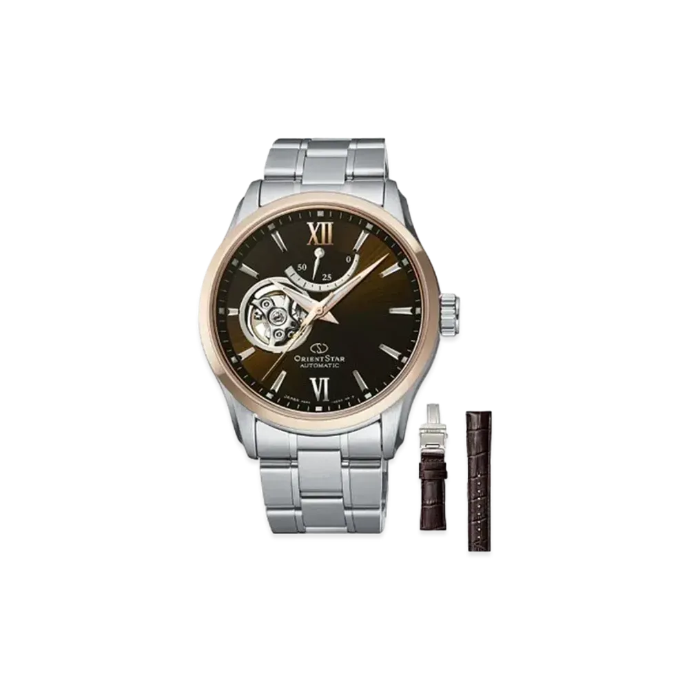 ORIENT STAR Contemporary Collection Semi Skeleton with Spare Band Prestige Shop Limited RK-AT0005Y