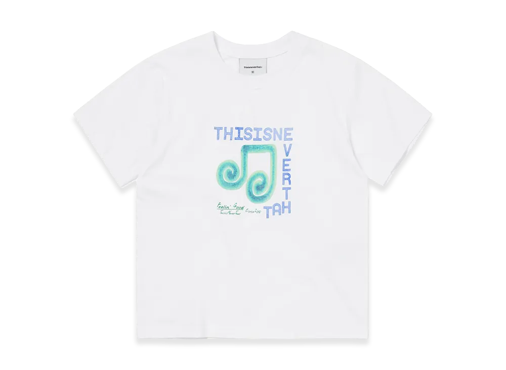 thisisneverthat Spiral Note W Tee "White"