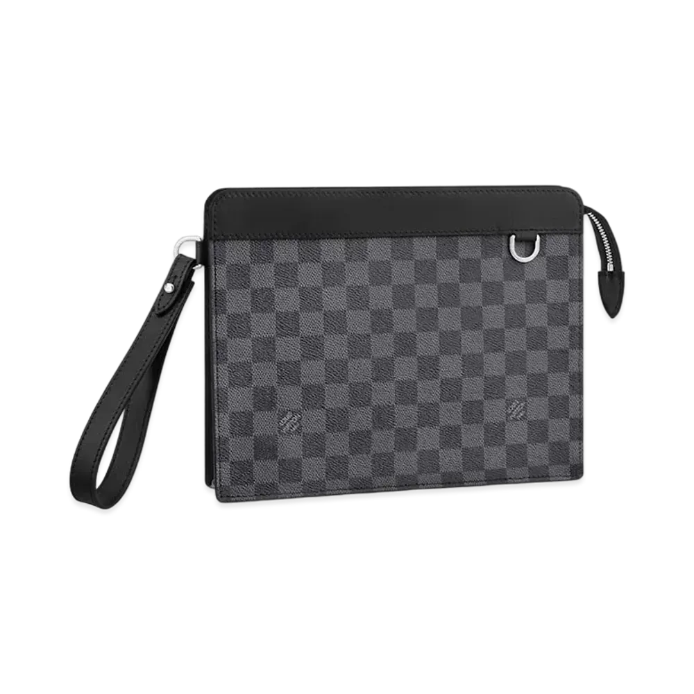 Louis Vuitton Stand Pouch Damier Graphit "Gray"