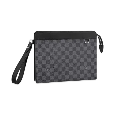 Louis Vuitton Stand Pouch Damier Graphit "Gray"
