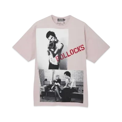 HYSTERIC GLAMOUR Dennis Morris/Sid And Nancy Tee "Pink"